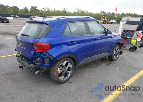 2025 Hyundai Venue Sel из США, поврежденный, VIN KMHRC8A34SU347120